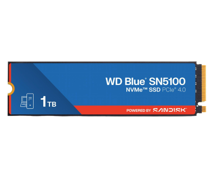 Dysk wewnętrzny WD 1TB M.2 PCIe Gen4 NVMe Blue SN5100